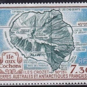 French Southern & Antartic Territories C109 Map