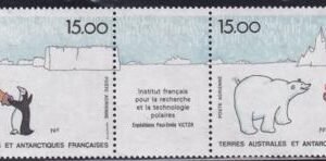 French Southern & Antartic Territories C120a Penguin, Polar Bear