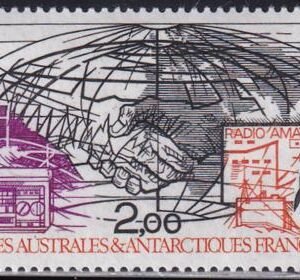 French Southern & Antartic Territories C124 Glob, Radio,Penguin