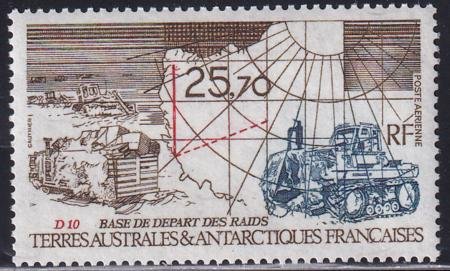 INV-28186itExt French Southern & Antartic Territories C126 Snow Tractors