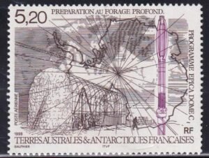 French Southern & Antartic Territories C145 EPICA, Greenhouse, Planting