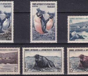 French Southern & Antartic Territories 2-7 Birds, Seals