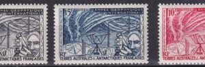 French Southern & Antartic Territories 8-10 Geophysical