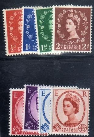 INV-28247itExt_0124140c-8e30-4ea3-9fc2-060626772abf Great Britain 353c-360c F-VF NH Black Graphite Lines on Back
