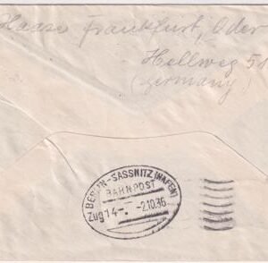 Norway 1936 10th North American flight to NY