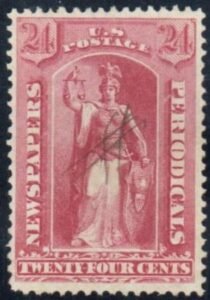 US PR17 Newspaper F-VF Used Fresh + Sound