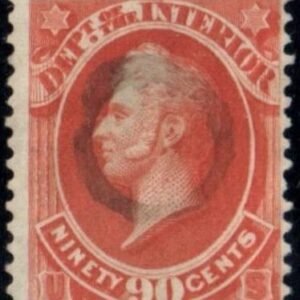 US O24 Officials F+ Used Perfect Circle Fancy Cancel