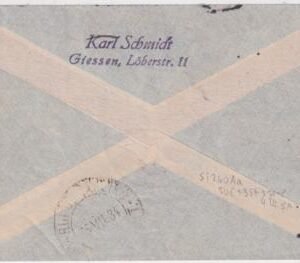 Germany 1934 Zeppelin 4th South American Flight Cover