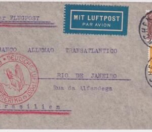 Germany 1935 1st  South American Flight Cover
