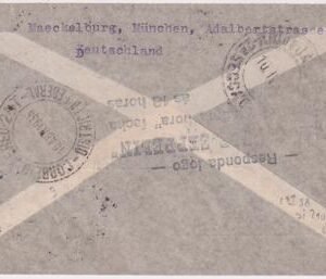 Germany 1935 1st  South American Flight Cover