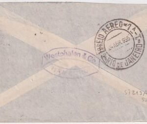 Germany 1935 2nd  South American Flight Cover