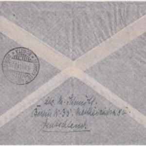 Germany 1935  Airmail Cover from Germany to Bogota, Colombia.