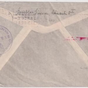 Germany 1936 Airmail Cover from Germany to Paraguay