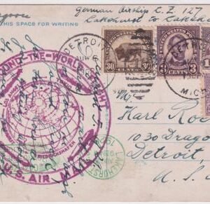 US 1929 Round the World Flight on PPC