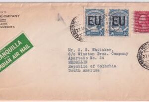 Colombia / US 1927 Colombia Airmail Cover