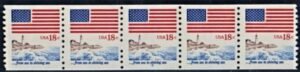US 1891 F-VF+ Mint NH Plate # 6 Strip of 5 - Pristine!
