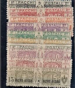 Oltre Giuba Q1-13 F-VF Mint LH Scarce Set