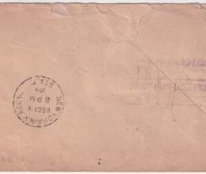 US 1918 C2 on Washington DC to NY First Flight, Hand Drawn Cachet