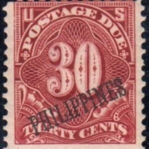 US Possessions - Philippines J7 Just Fine Mint NH Fresh OG