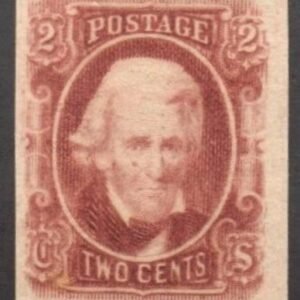 US Back Of Book - Confederate States of America 8var F-VF LH Double Transfer "Two Cents"