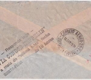 Germany 1935 1st  South American Flight Cover