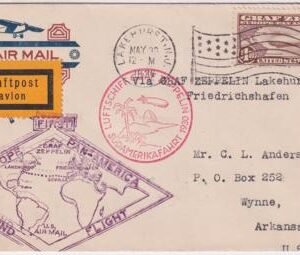 US 1930 C14 Fine Stamp on XF Cacheted Cover