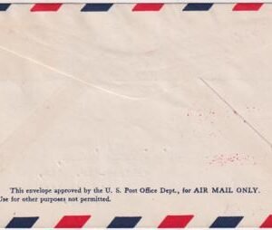 US 1929 Catapult Flight Bremen to Bremen with "NGL" perfins