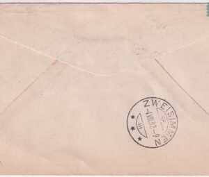 US 1932 Catapult Cover Bremen - Southampton, C10 pair, to Switzerland, Aug 1