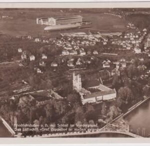 Germany 1930 Baltic Sea Flight Card with On Board Cancel