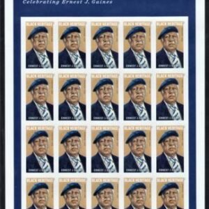 US 5753a Modern Imperf Ernest Gainse Sheet