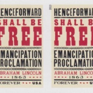 US Modern Imperf 2013 Complete Year Set - Pairs