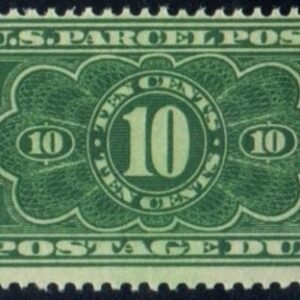 US JQ4 Parcel Post Postage Dues Fine Mint NH - Fresh!