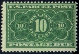 US JQ4 Parcel Post Postage Dues Fine Mint NH - Fresh!