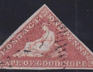 Cape Of Good Hope 3a Used VF Dull Red