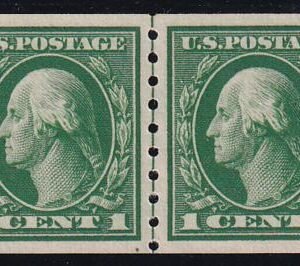 US 412 Washington / Franklin Mint XF-Sup No Gum Hinged