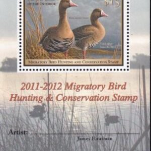 US RW78c Duck Stamp NH F-VF Missing Artist Signature