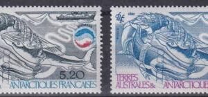 French Southern & Antarctic Territories 112-113 Marine Life