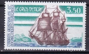 French Southern & Antartic Territories 136 Ship