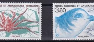 French Southern & Antartic Territories 143-144 Marine Life