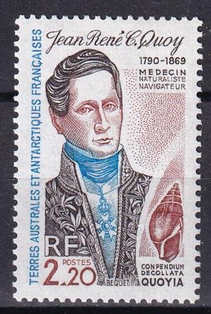 INV-28961itExt_1fce29ee-b0c0-4a32-9d55-d468404b95ba French Southern & Antartic Territories 153 J. Quoy, Naturalist