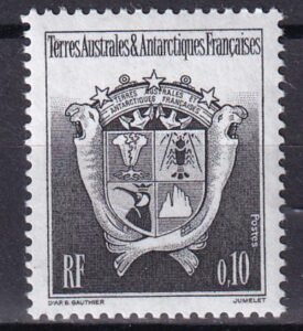 French Southern & Antartic Territories 173 Coat Of Arms ('92)