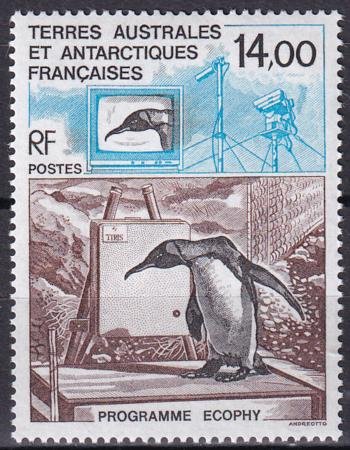 INV-28994itExt French Southern & Antartic Territories 192 Penguin, TV Camera