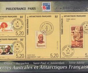 French Southern & Antartic Territories 258 PhilexFrance '99 S/S