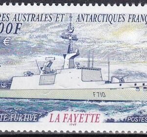 French Southern & Antartic Territories 286 Frigate La Fayette
