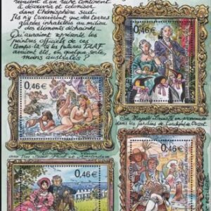 French Southern & Antartic Territories 326 Paintings S/S