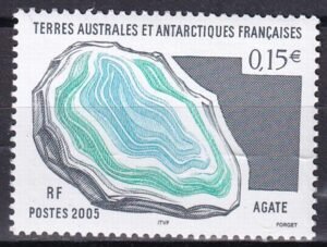French Southern & Antartic Territories 344 Agate