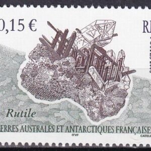 French Southern & Antartic Territories 362 Rutile-Mineral