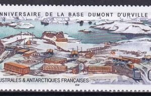French Southern & Antartic Territories 367 D'Urville /base Anniv.