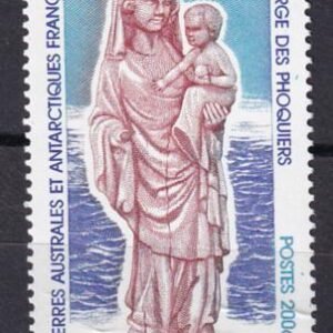 French Southern & Antartic Territories 368 Virgin Of Seal Hunters Statue