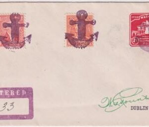 US Kentucky, Anchor 711, 714, U525 Fancy Cancel Cover, Anchor